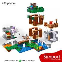 Ataque Ejército Esqueleto - Minecraft - 463 Piezas