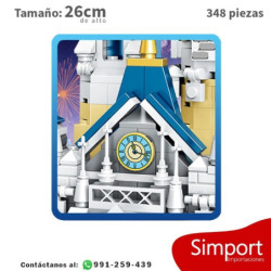 Mini Castillo Mickey, Minnie, Donald - 348 piezas