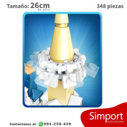 Mini Castillo Mickey, Minnie, Donald - 348 piezas