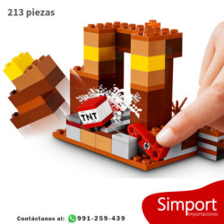 El puesto comercial andino  - Minecraft  - 213 Piezas