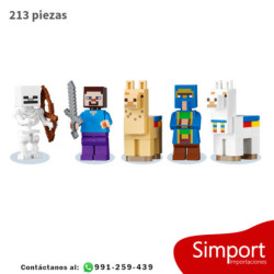 El puesto comercial andino  - Minecraft  - 213 Piezas