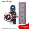 Capitán América Zombie - Marvel - Minifigura