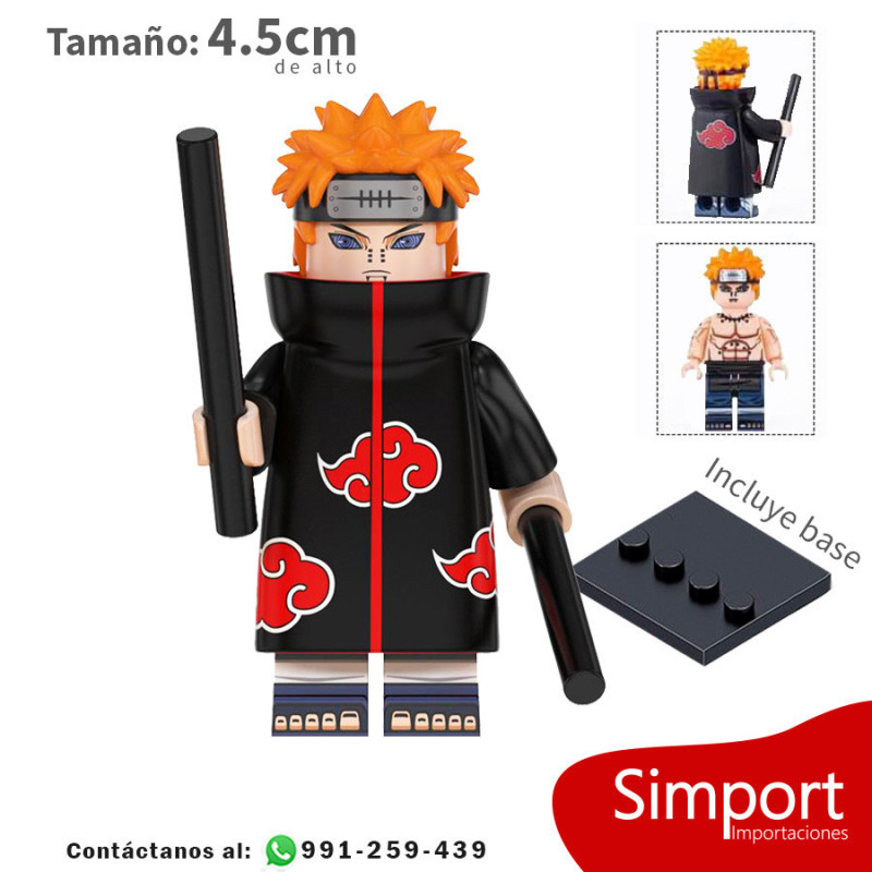 Yahiko Pain - Akatsuki - Naruto - Minifigura