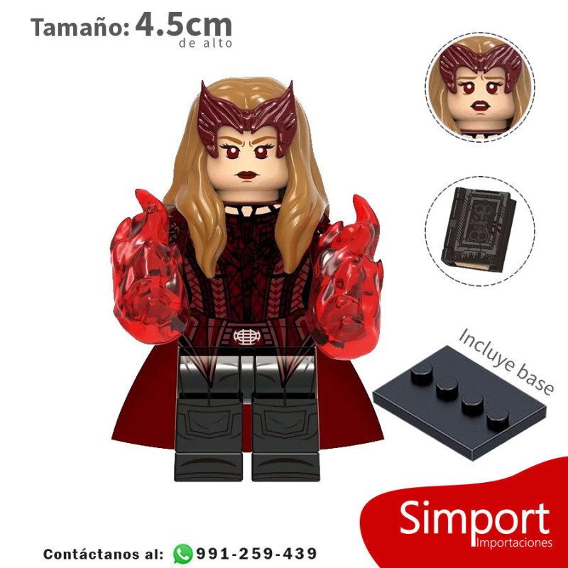 Scarlet Witch - Wanda - Marvel - Minifigura