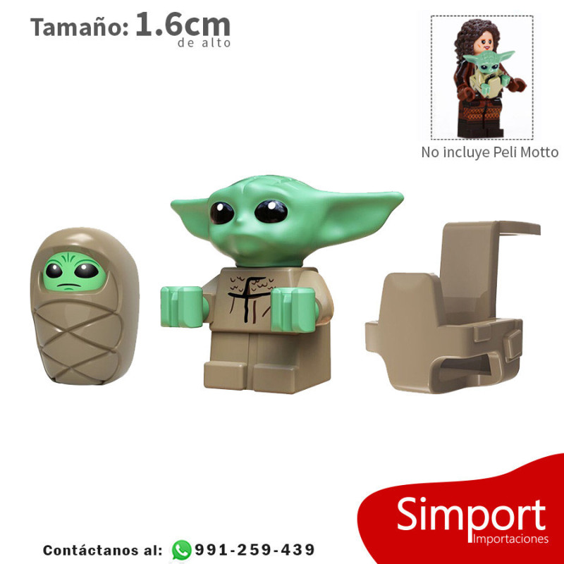 Kit Grogu Mandalorian - Star Wars  - Minifigura