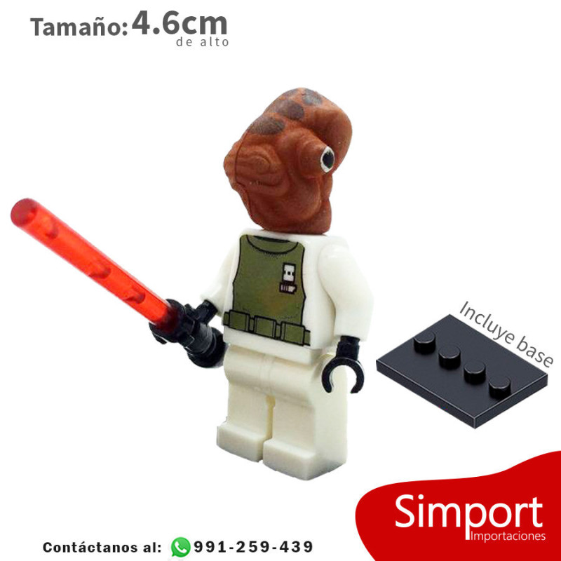 Admiral Ackbar - Star Wars - Minifigura