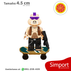 Bebop - Tortugas Ninja - Minifigura