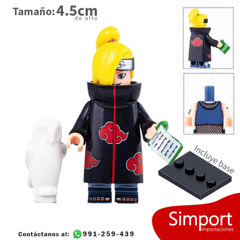 Deidara - Akatsuki - Naruto - Minifigura