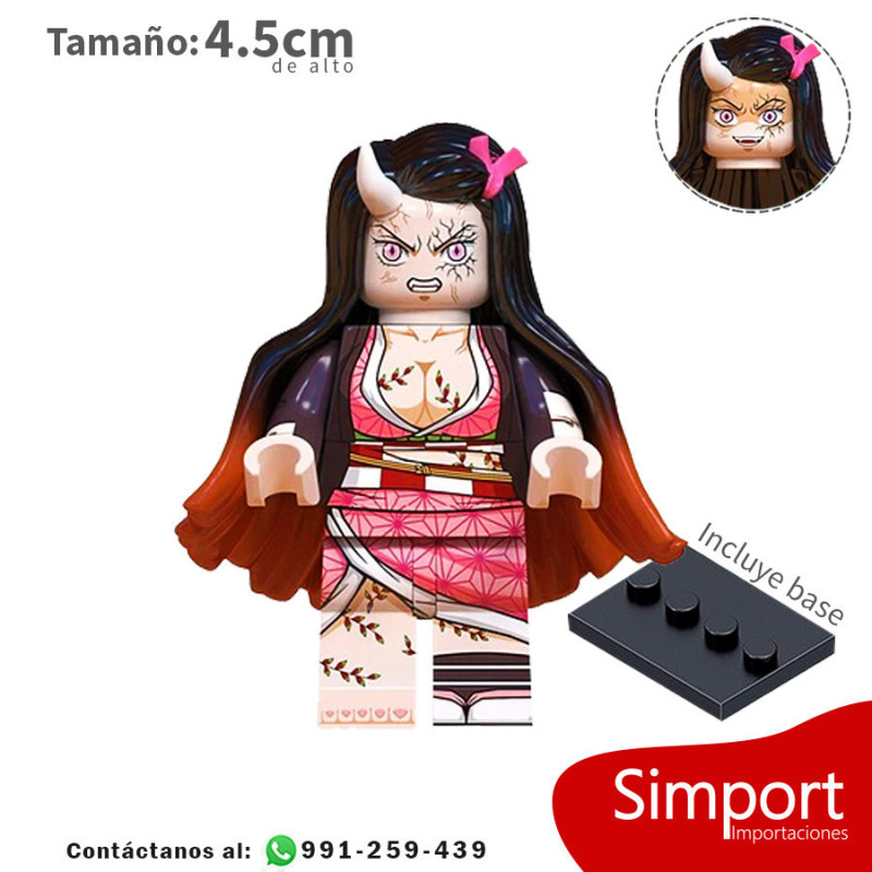 Nezuko Kamado transformacion - Demon Slayer - Minifigura