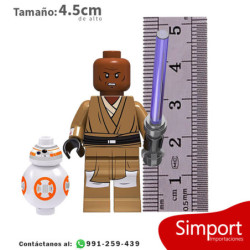 Maestro Mace Windu v2 - Star Wars - Minifigura