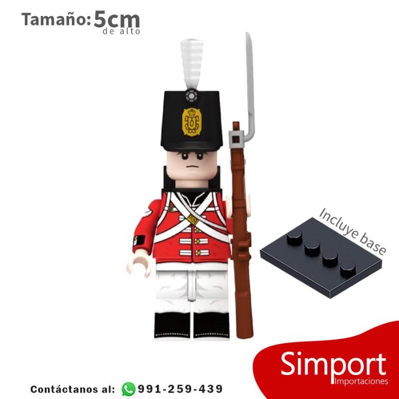 Fusilero británico - Soldados - Minifigura