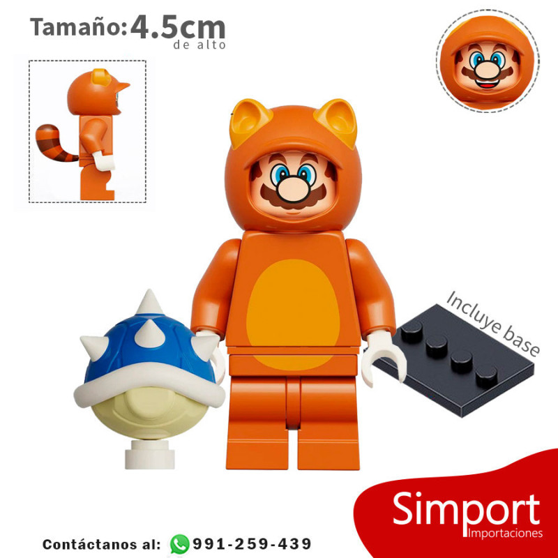 Mario Felino - Mario Bros  - Minifigura