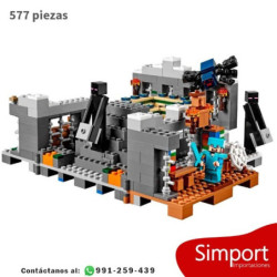 Mina,Portal al End - Minecraft - 577 Piezas