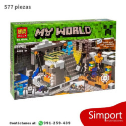Mina,Portal al End - Minecraft - 577 Piezas