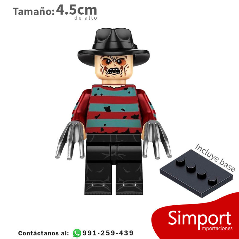 Freddy Krueger v2 - Terror - Minifigura