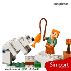 Iglu Polar - Minecraft - 284 Piezas