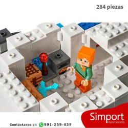 Iglu Polar - Minecraft - 284 Piezas