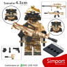 Fuerzas especiales Delta - Soldados - Minifigura