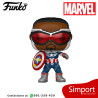 Falcón y el soldado de invierno - Capitán América (Sam Wilson) - Marvel - Funko Pop!