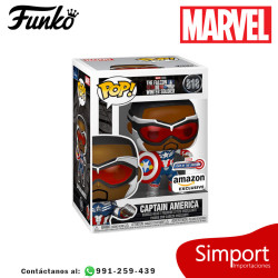 Falcón y el soldado de invierno - Capitán América (Sam Wilson) - Marvel - Funko Pop!