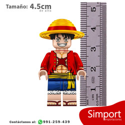 Monkey D Luffy v4- One Piece - Minifigura