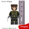 Wolverine traje negro - Marvel - Minifigura