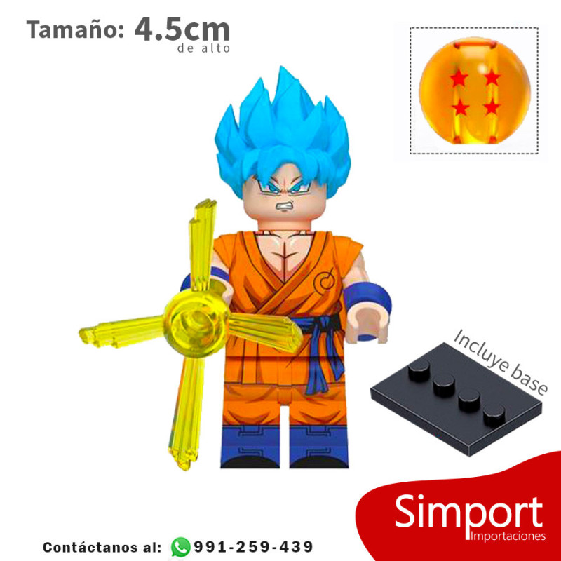 Goku super saiyajin Blue v2 - Dragon Ball - Minifigura