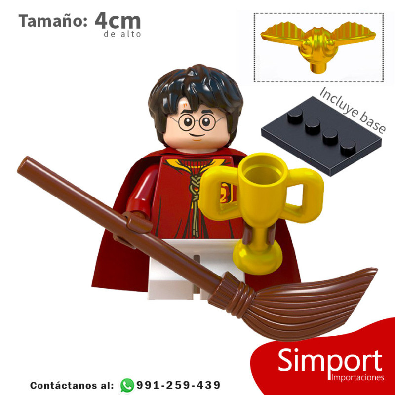 Harry Potter traje de quidditch - Harry Potter - Minifigura
