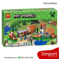 Aldea - Minecraft - 1622 piezas