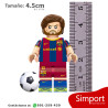 Lionel Messi - Barcelona del 2010 - Futbol - Minifigura