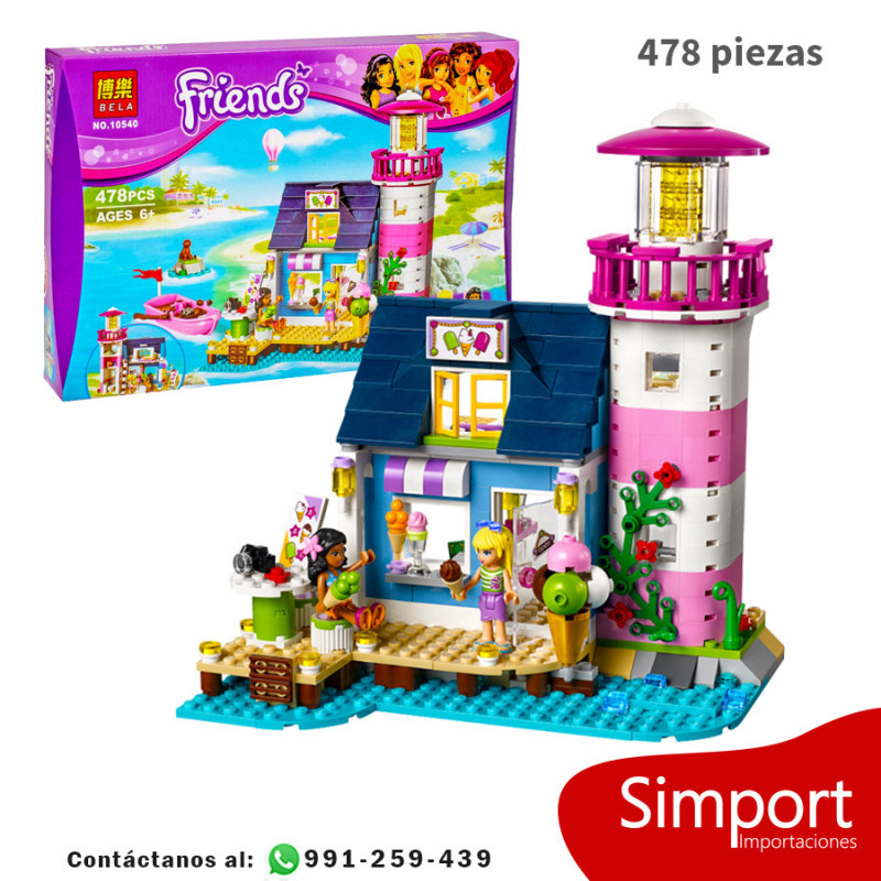 El faro de Heartlake - 478 Piezas - Friends