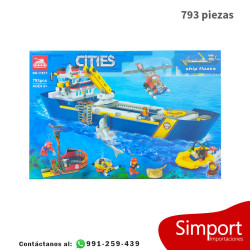 Buque de Explorracion Oceanica - 793 Piezas - Cities