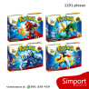 Pokemon - 1291 Piezas - Pokemon