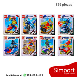 Personajes Marvel - 379 Piezas - Marvel