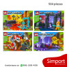 Mundo Minecraft Modelo A - 584 Piezas - Minecraft