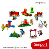 Personajes Minecraft Modelo A - 305 Piezas - Minecraft