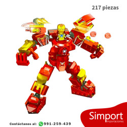 Armadura Iron Man - 217 Piezas - Marvel