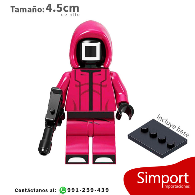 Guardia Cuadrado - Squid Game - Minifigura