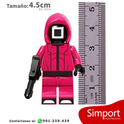 Guardia Cuadrado - Squid Game - Minifigura