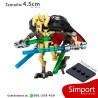 General Grievous Crema con capa v2 - Star Wars - Minifigura