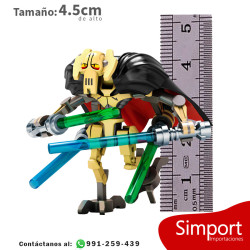 General Grievous Crema con capa v2 - Star Wars - Minifigura
