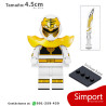 Power Ranger Blanco-  Power Ranger - Minifigura
