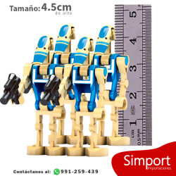 Droides de combate Azul - crema - Star Wars - Minifigura