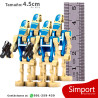 Droides de combate Azul - crema - Star Wars - Minifigura