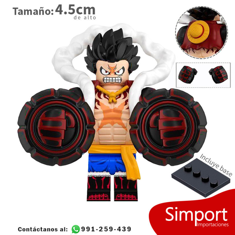Monkey D Luffy Gear 4 Snakeman - One Piece - Minifigura