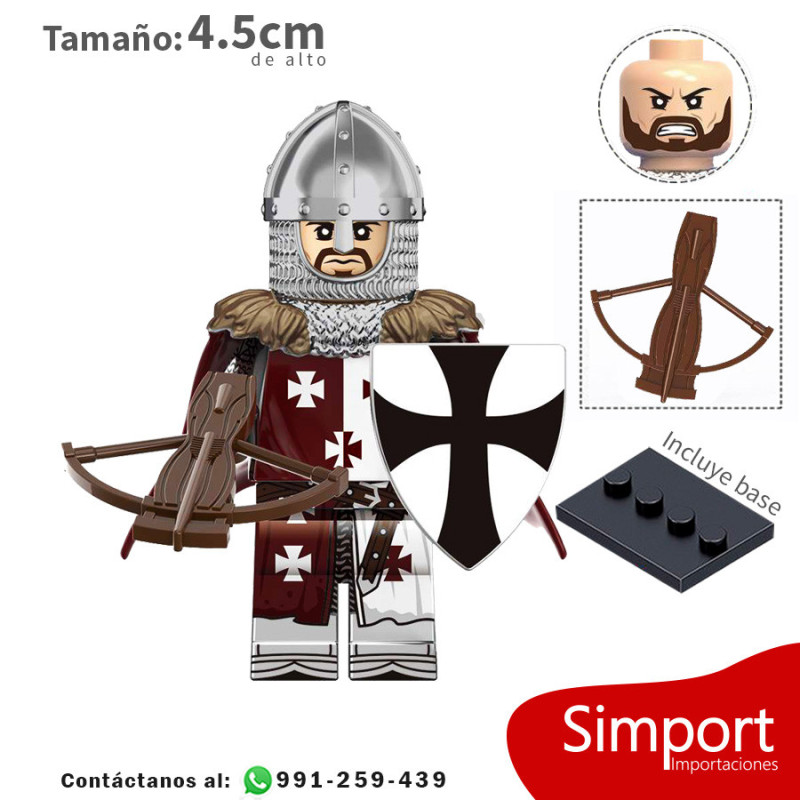 Caballero de Trípoli v2 - Soldados - Minifigura