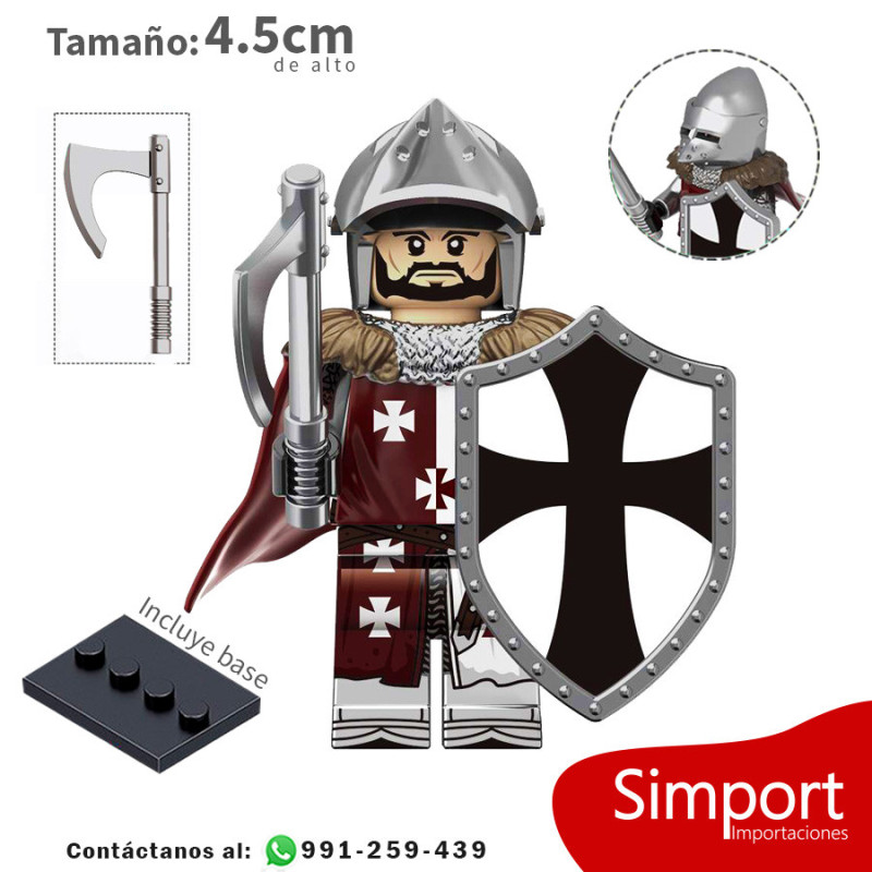 Caballero de Trípoli v3 - Soldados - Minifigura