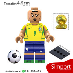 Ronaldo Luís Nazário - Brasil del 2002 - Futbol - Minifigura