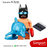 Batman ropa de baño y delfin - DC Comics - Minifigura