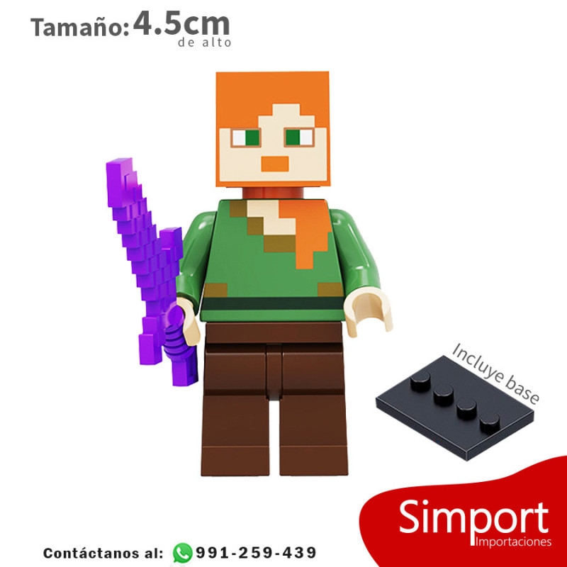Alex - Minecraft - Minifigura